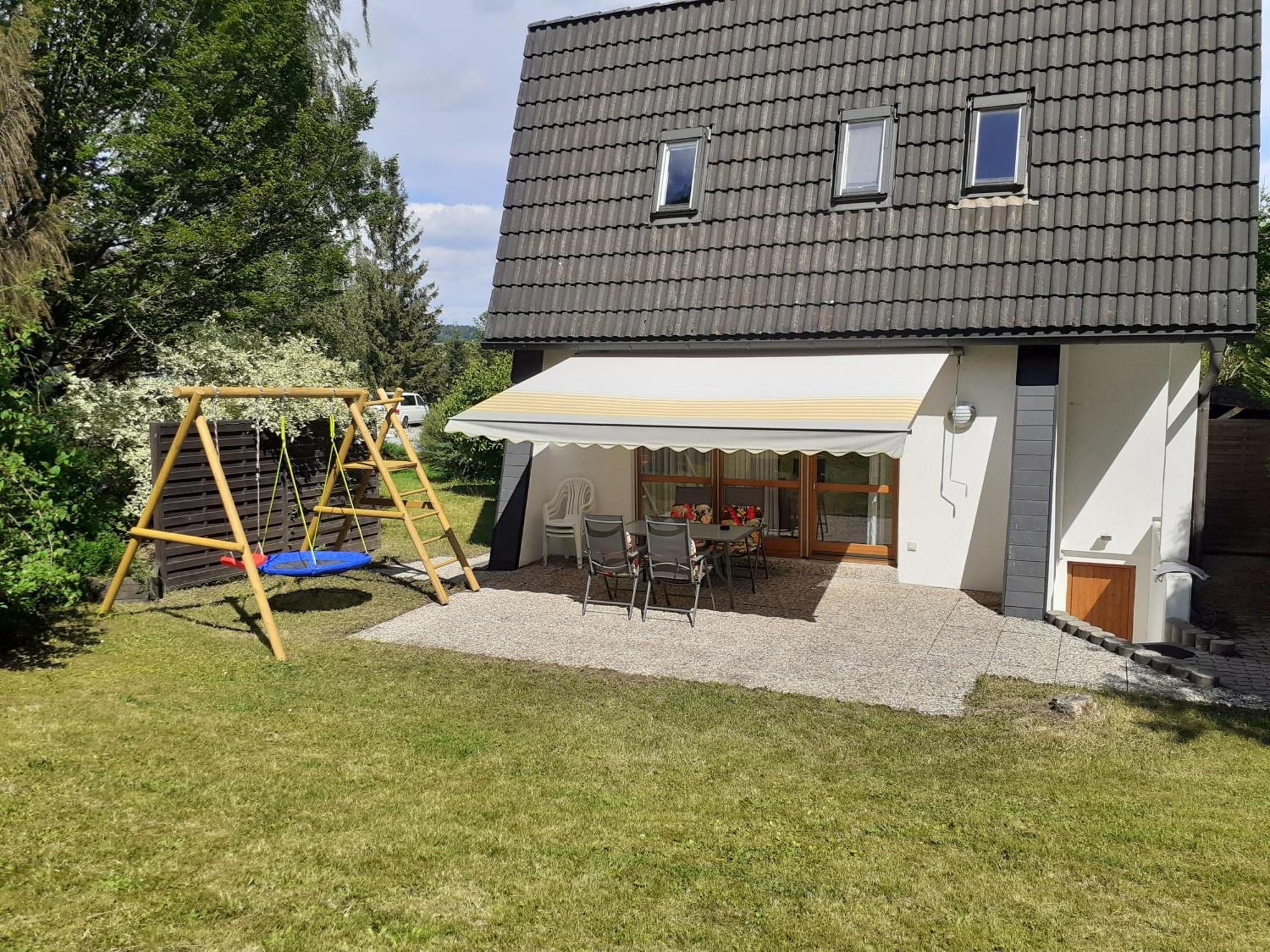 Ferienhaus Am See Lichtenberg Bayern Frankenwaldsee 外观 照片